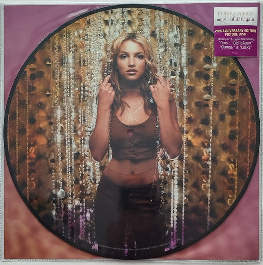 Oops!... I Did It Again (20Th Anniversary Edition Picture LP Vinyl)