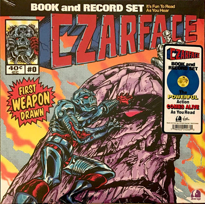 First Weapon Drawn (Sky Blue LP Vinyl) & Czar Noir (Red/White LP Vinyl) & Czartificial Intelligence (Instrumentals) (Czarvard Crimson LP Vinyl) (Res Essential) & Czarface Meets Metal Face
