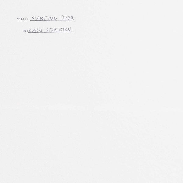 This CD is brand new.Format: CDMusic Style: CountryThis item's title is: Starting OverArtist: Chris StapletonLabel: MERCURY NASHVILLEBarcode: 602435030036Release Date: 11/13/2020