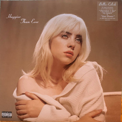 Billie Eilish - Happier Than Ever (X) (2LP) & Hit Me Hard & Soft (Recycled Black LP Vinyl) & Billie Eilish - Dont Smile At Me (Black LP Vinyl) & When We All Fall Asleep, Where Do We Go? (Pale Yellow LP Vinyl)