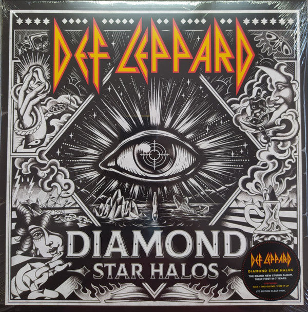 Diamond Star Halos (Clear Vinyl/2LP) & Diamond Star Halos (2LP) & High N Dry & Yeah! (2LP) & Pyromania & Retro Active (2LP) & Euphoria (2LP) & Story So Far: The Best Of Def Leppard (2 LP)