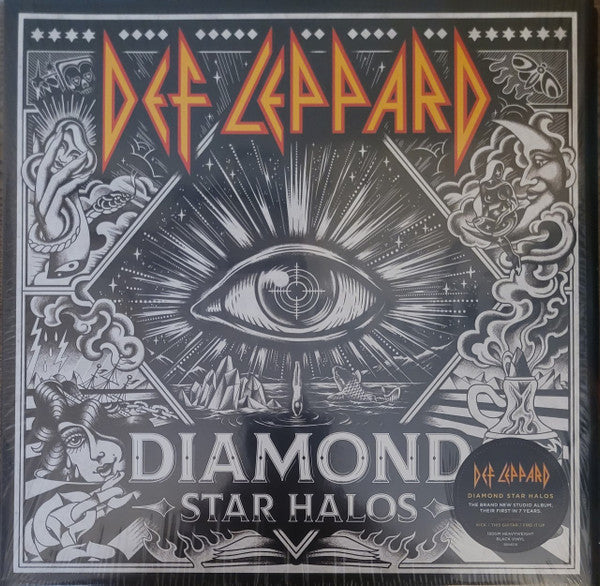 Diamond Star Halos (2LP) & Diamond Star Heroes: Live From Sheffield (Multicolor Splatter Vinyl/2LP) & Hysteria (2 LP) & Retro Active (2LP)
