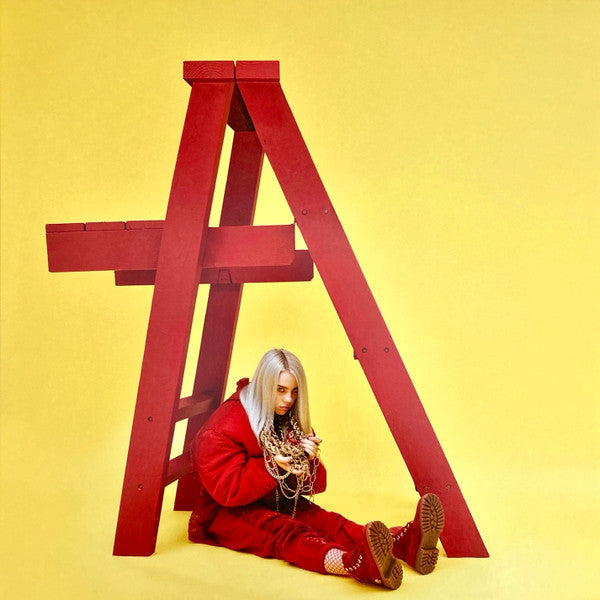 Billie Eilish - Happier Than Ever (X) (2LP) & Happier Than Ever (2LP/Recycled Vinyl/Rainbow Foil Jacket) (Rsd) & Billie Eilish - Dont Smile At Me (Black LP Vinyl) & When We All Fall Asleep, Where Do We Go? (Pale Yellow LP Vinyl)