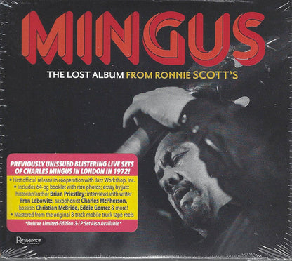 This CD is brand new.Format: CDMusic Style: SoulThis item's title is: Lost Album From Ronnie Scott’S (3CD)Artist: Charles MingusLabel: RESONANCE RECORDSBarcode: 617270122846Release Date: 4/29/2022