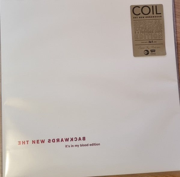 Coil - New Backwards (Picture Disc/3LP) & Love's Secret Domain (30Th Anniversary Edition//Limited/Dark River Red LP Vinyl)
