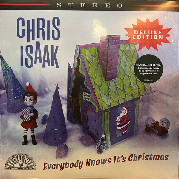 This LP Vinyl is brand new.Format: LP VinylThis item's title is: Everybody Knows It's Christmas (Deluxe) (Spring Green/Bone White Swirl LP Vinyl)Artist: Chris IsaakBarcode: 792755802366Release Date: 10/20/2023