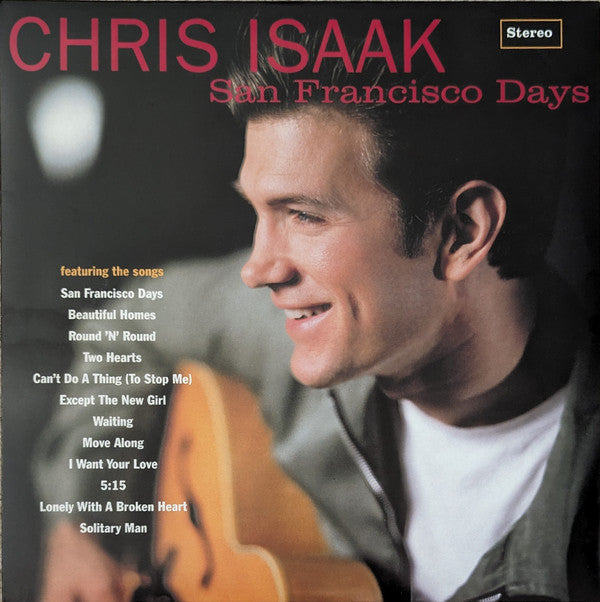 This LP Vinyl is brand new.Format: LP VinylThis item's title is: San Francisco DaysArtist: Chris IsaakBarcode: 792755802854Release Date: 6/14/2024