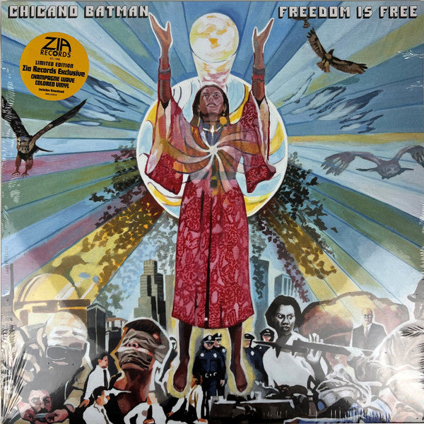 This LP Vinyl is brand new.Format: LP VinylThis item's title is: Freedom Is Free (Pink & Blue Splatter LP Vinyl)Artist: Chicano BatmanBarcode: 880882458416Release Date: 1/14/2022