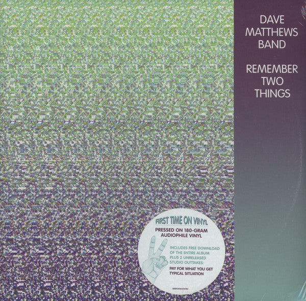 Remember Two Things (2LP/180G/Dl Card) & Crash Anniversary Edition (2LP/180G/Dl Card/Deluxe LP/Gatefold)