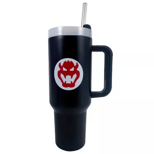 Tumbler (40 oz): Super Mario: Bowser Icon - Pyramid America
