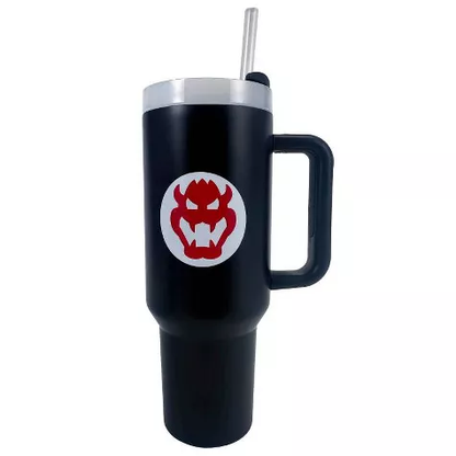 Tumbler (40 oz): Super Mario: Bowser Icon - Pyramid America