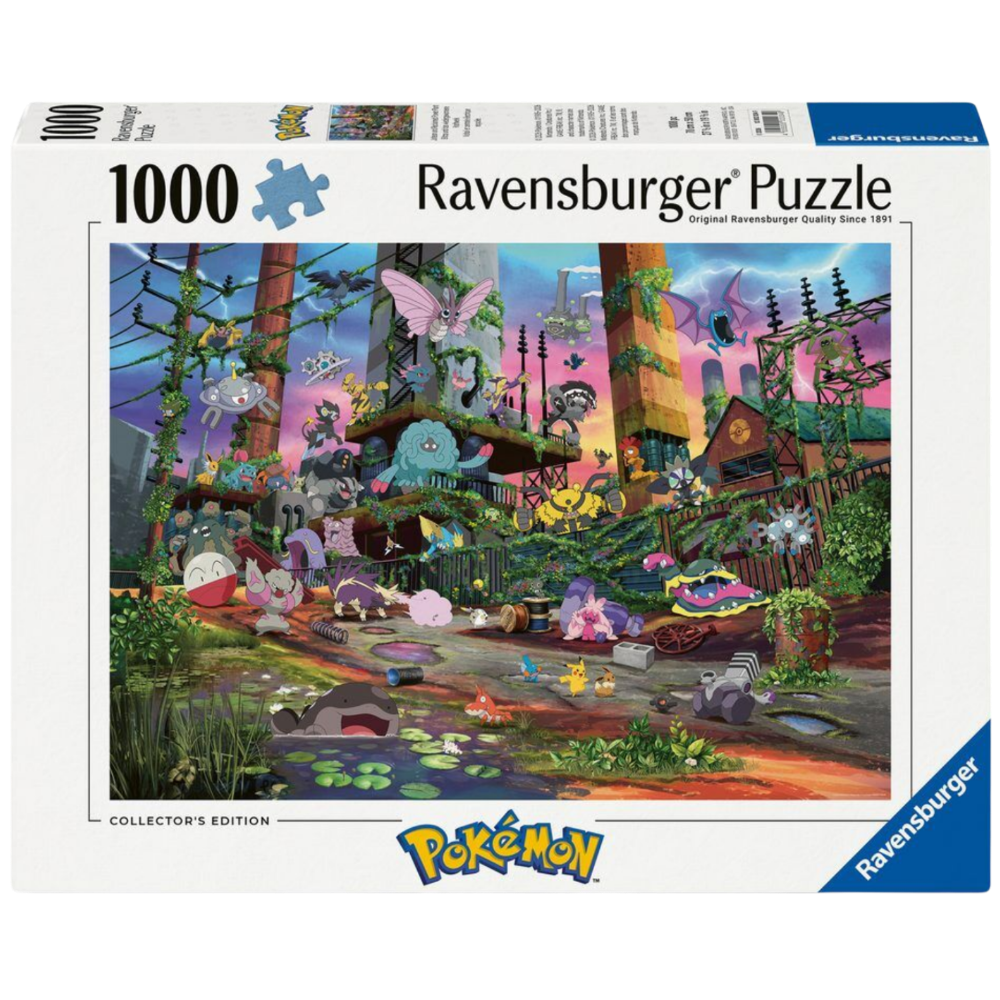 Puzzle: Pokémon Breakout #2: Jolteon, Power Plant (1,000 Pieces) - Ravensburger