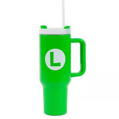 Tumbler (40 oz): Super Mario: Luigi Icon - Pyramid America