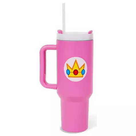 Tumbler (40 oz): Super Mario: Peach Icon - Pyramid America