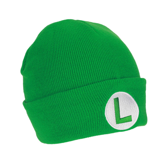 Beanie: Super Mario Bros - Luigi Logo