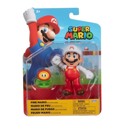 World of Nintendo: 4" Figures Wave 25 -  Fire Mario
