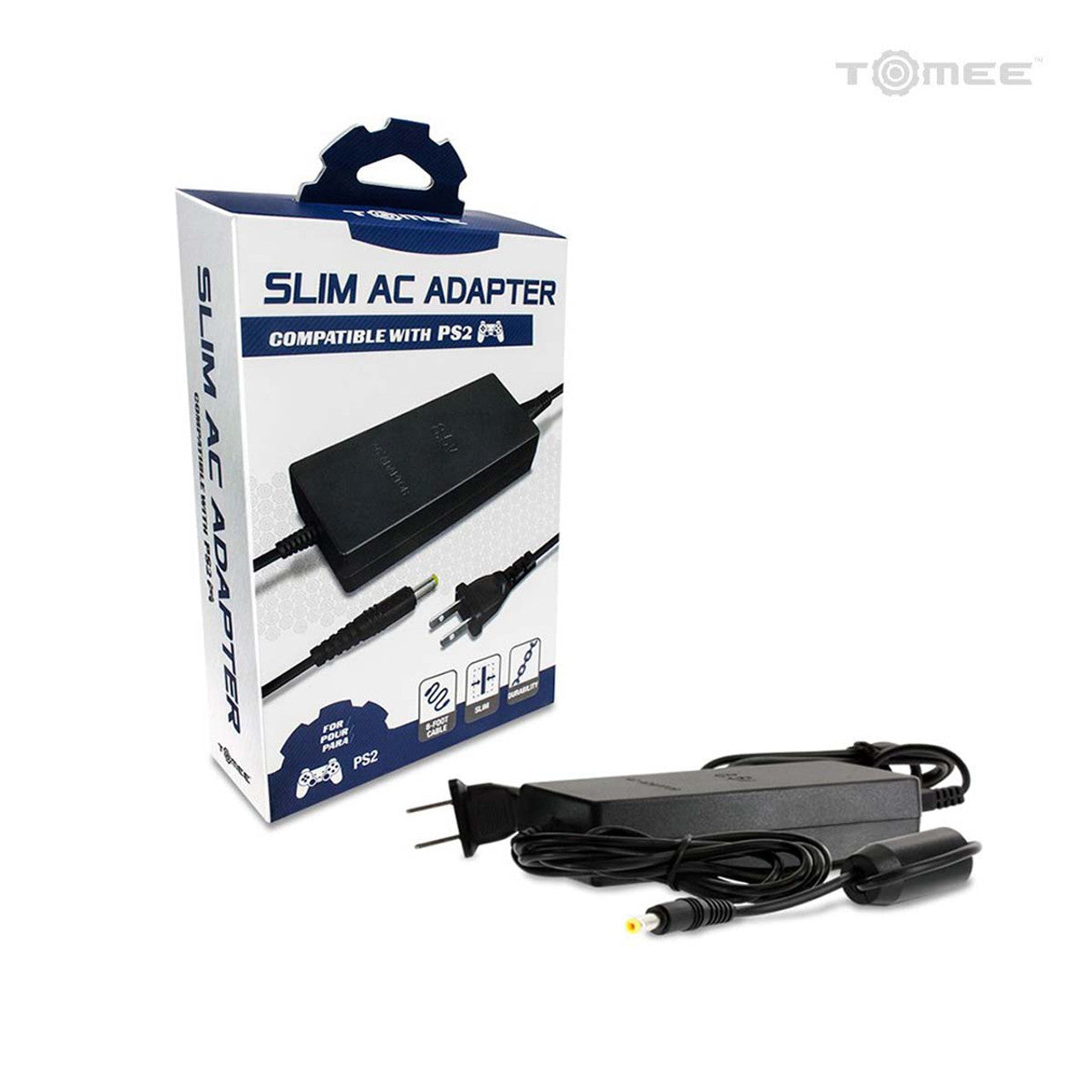 This is brand new.The AC Adapter for PS2® Slim is your best power solution for your favorite console. Item includes both the power regulator and the wall plug-in unit.