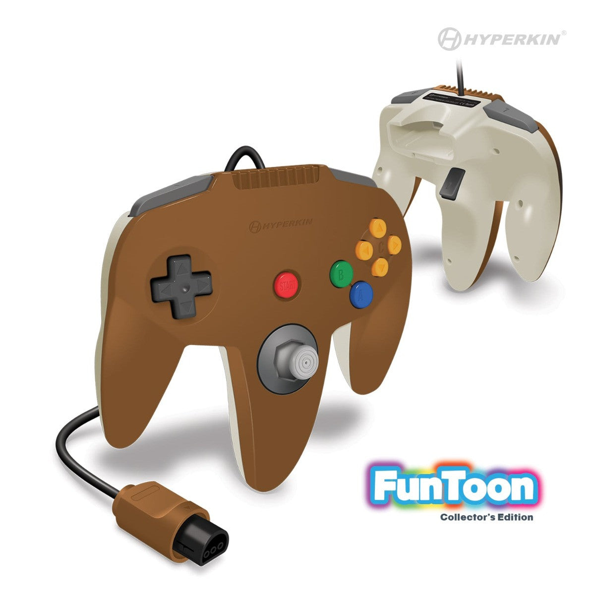 N64 Controller Captain Premium: Hero Brown - Hyperkin