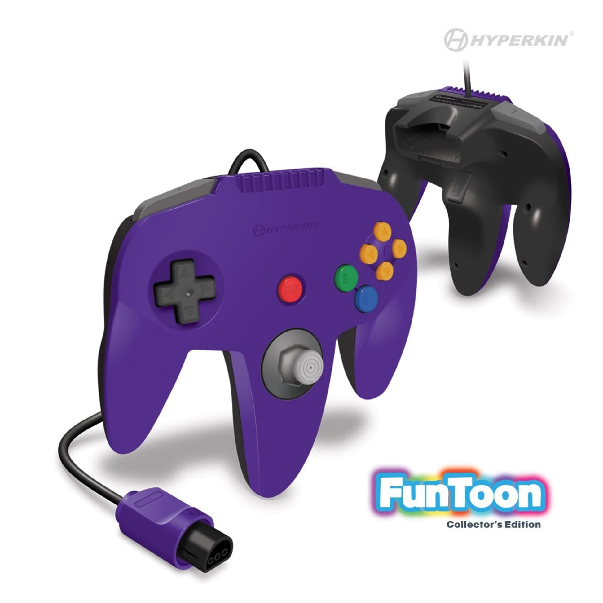 N64 Controller Captain Premium: Rival Purple - Hyperkin