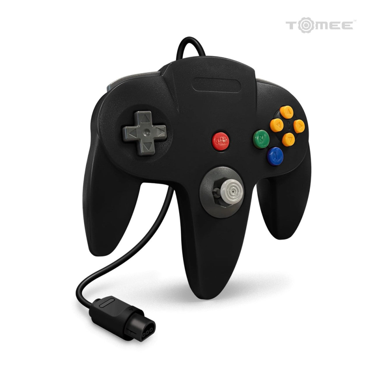 This is brand new.Controller compatible with all N64® models.
Memory card / extension port
Compatible with all N64® models
Designed for comfort and extended playThis item's title is: N64 Classic Wired Controller: Black - TomeeBarcode: 810007711669This was released: TBD