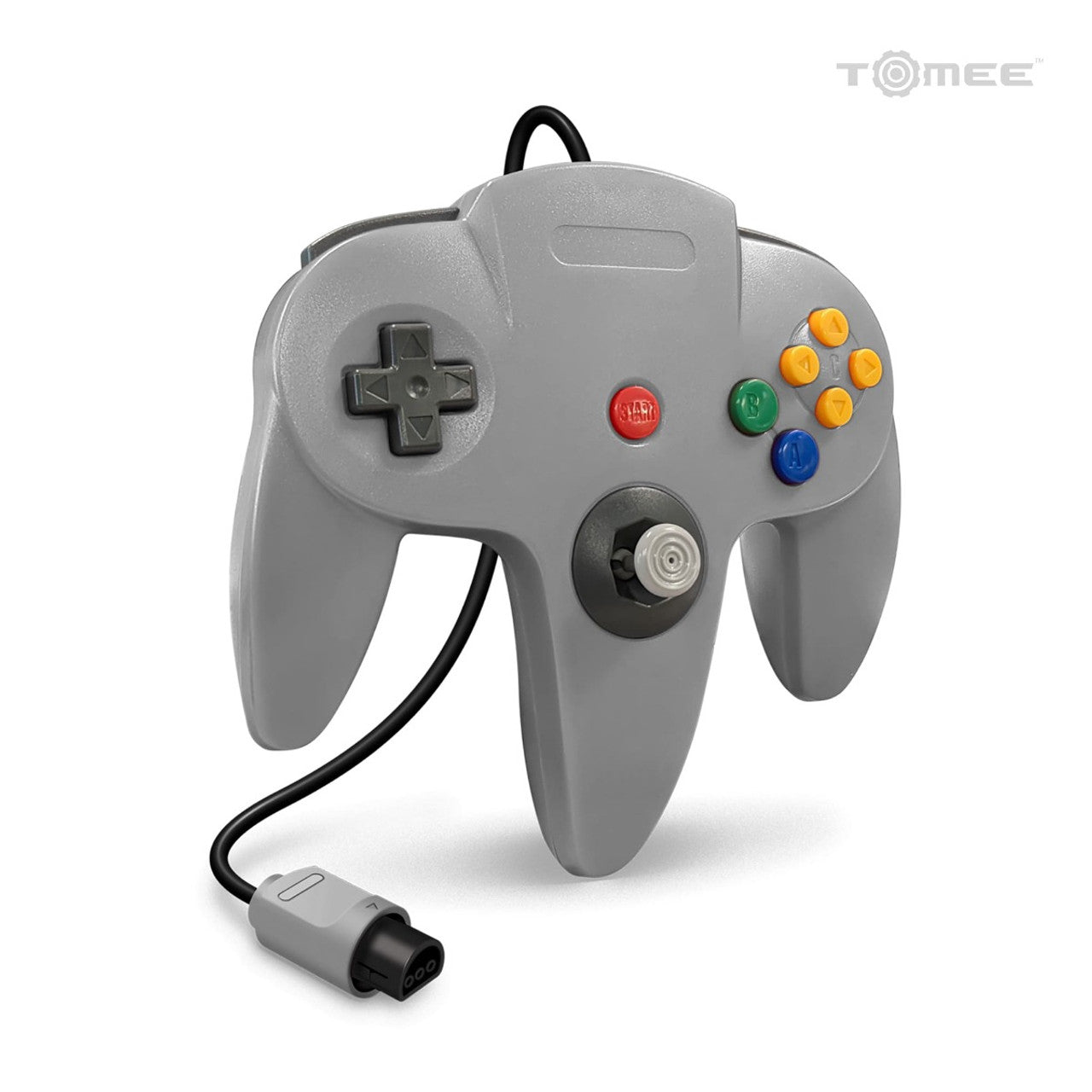 This is brand new.Bring back the nostalgia of classic gaming with the Tomee Controller for N64® in a matte gray finish. Designed for retro enthusiasts and new players alike, this controller delivers the authentic N64® experience with a modern touch.