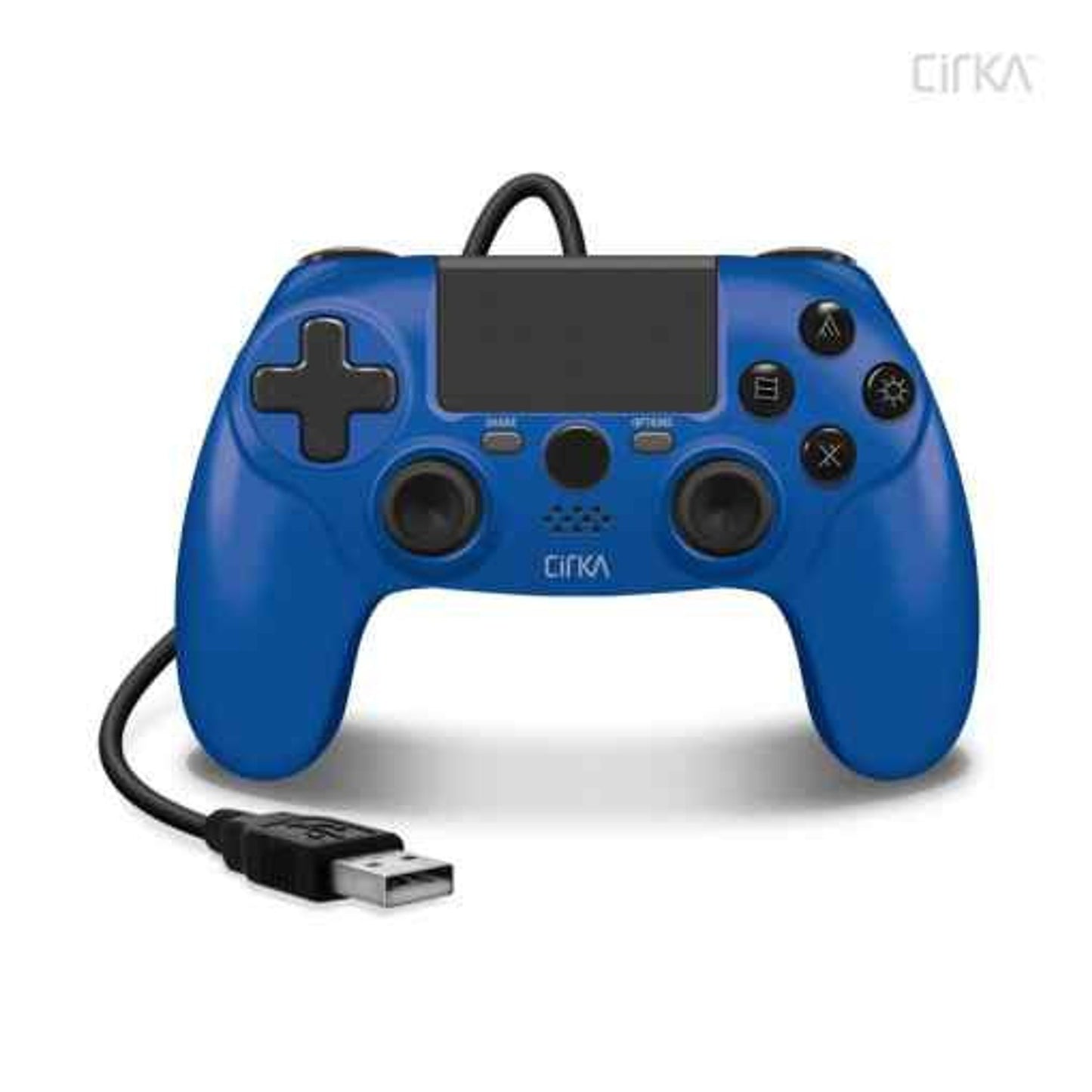 PS4 NuForce Wired Game Controller: Blue - Cirka