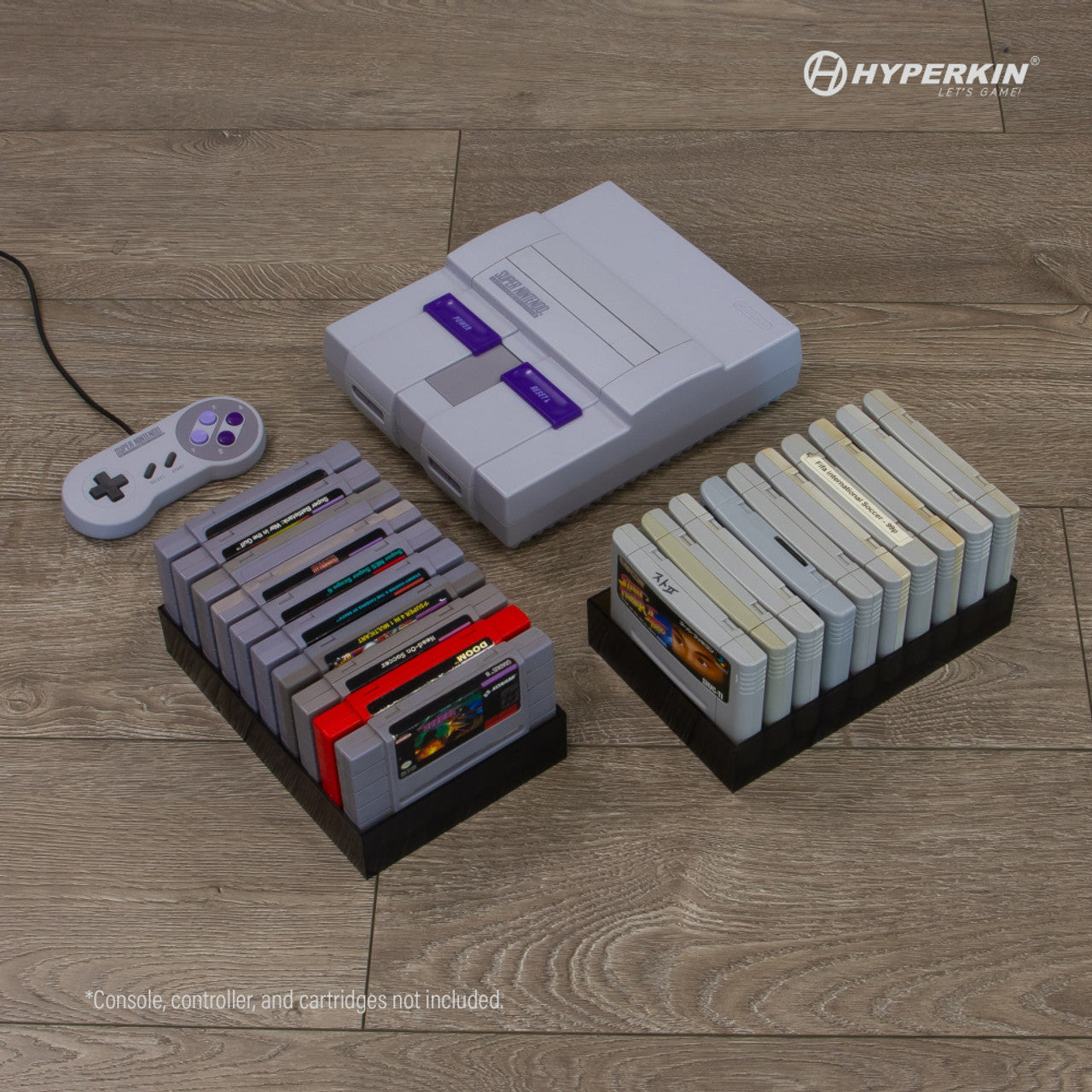 This is brand new.Display 10 cartridges for SNES® safely and proudly.