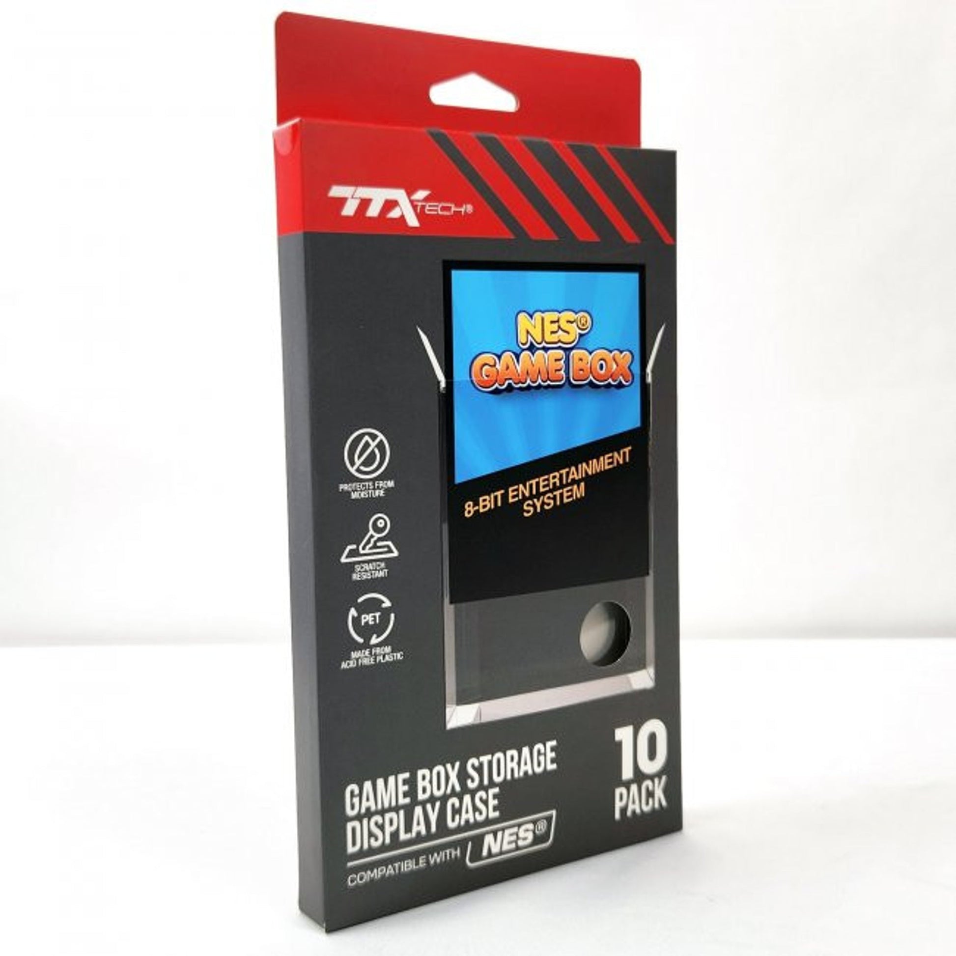Game Box Storage Display Case: NES Games (10) - TTX