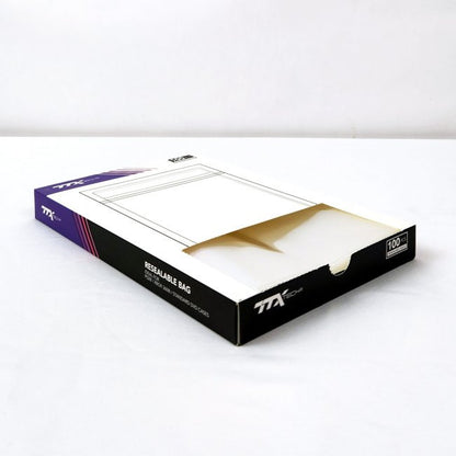 Resealable Media Bags: DVD Case - Clear (100)