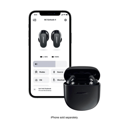 Bose - QuietComfort Earbuds II True Wireless Noise Cancelling In-Ear Headphones