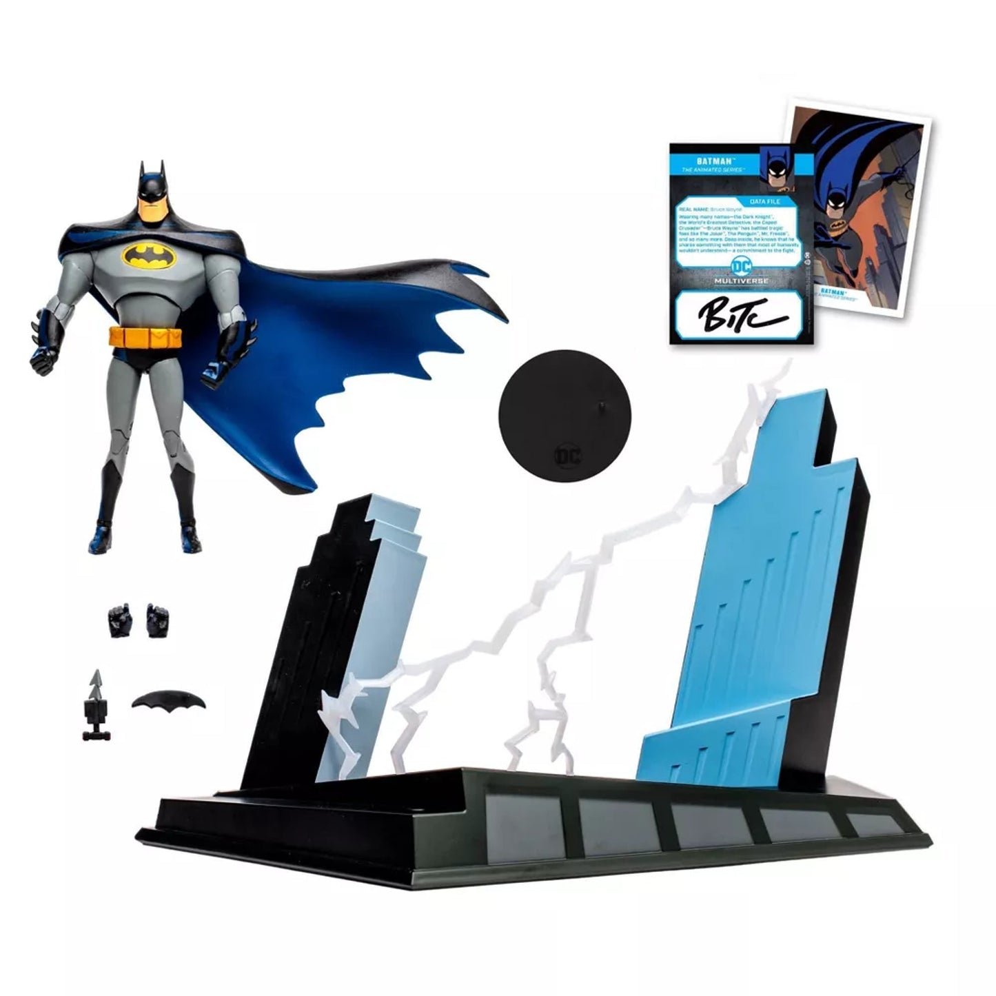 DC Comics Designer Edition Batman the Animated Series 30th Anniversary Signed NYCC Exclusive Action Figure