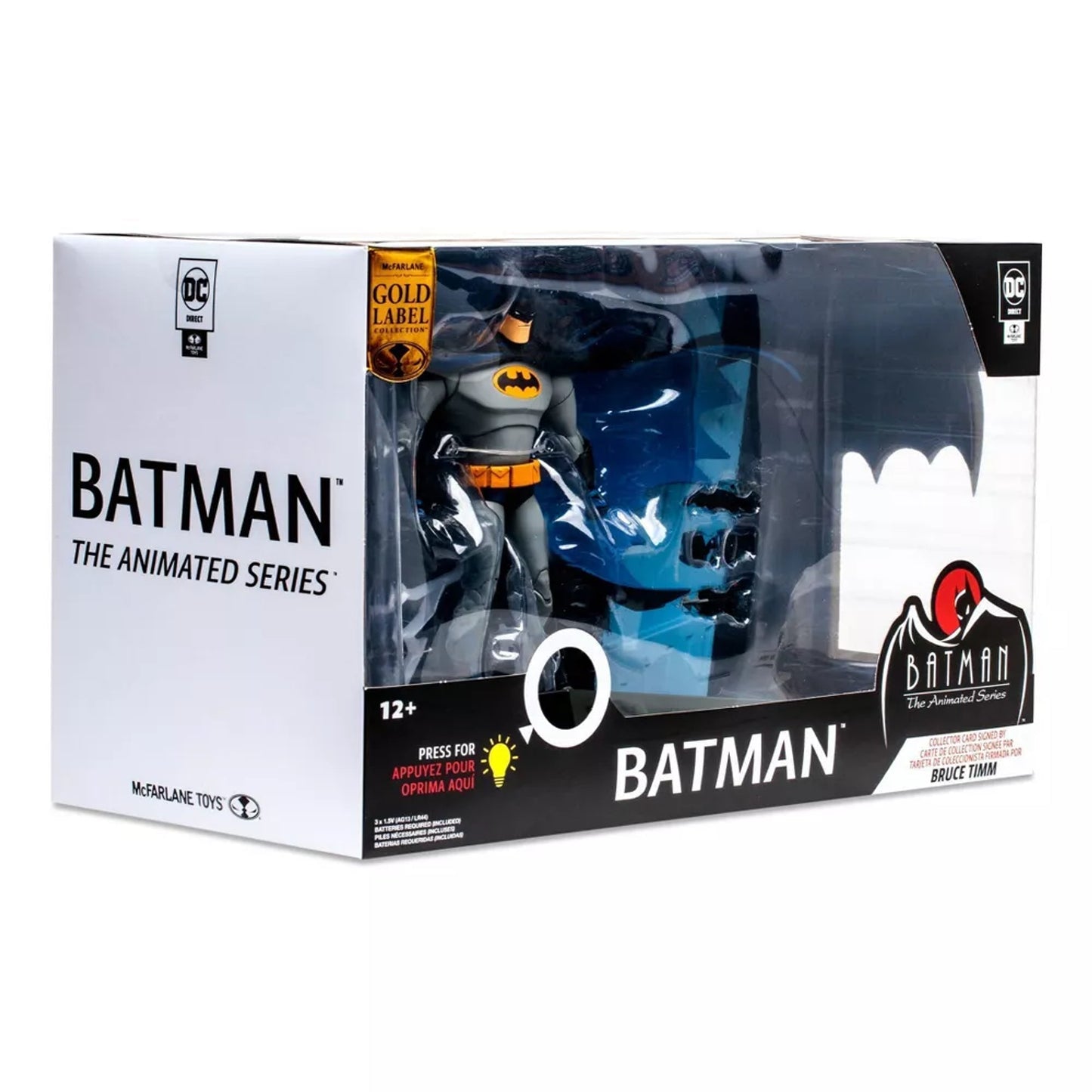 DC Comics Designer Edition Batman the Animated Series 30th Anniversary Signed NYCC Exclusive Action Figure