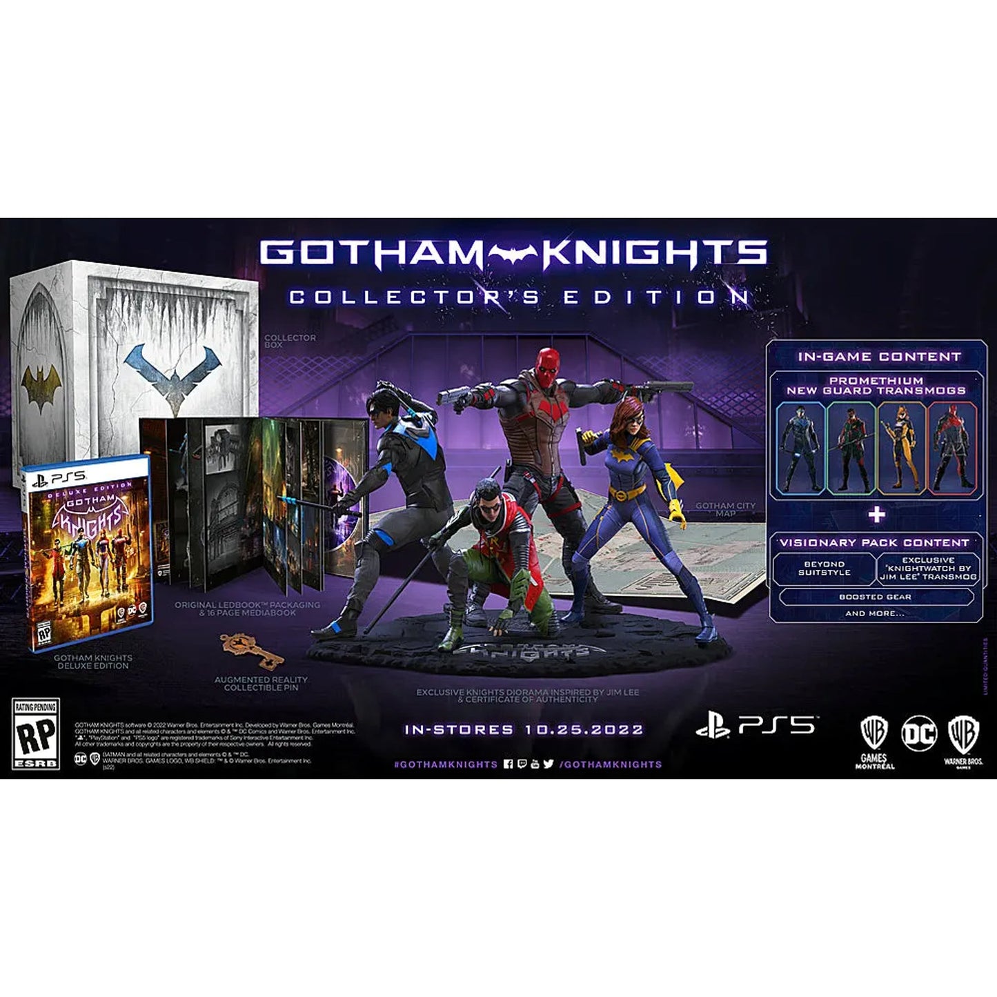 Gotham Knights Collector's Edition - PlayStation 5 - Release - 10/25/2022