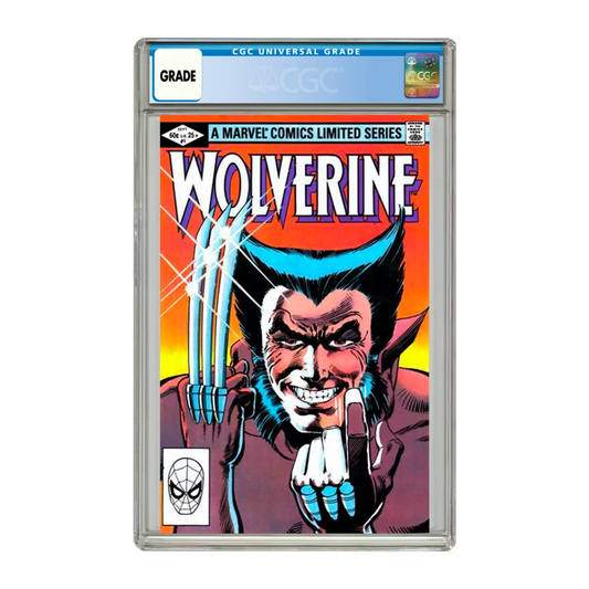 CGC 9.6 Graded Marvel Wolverine #1 - Limited Series Comic Book