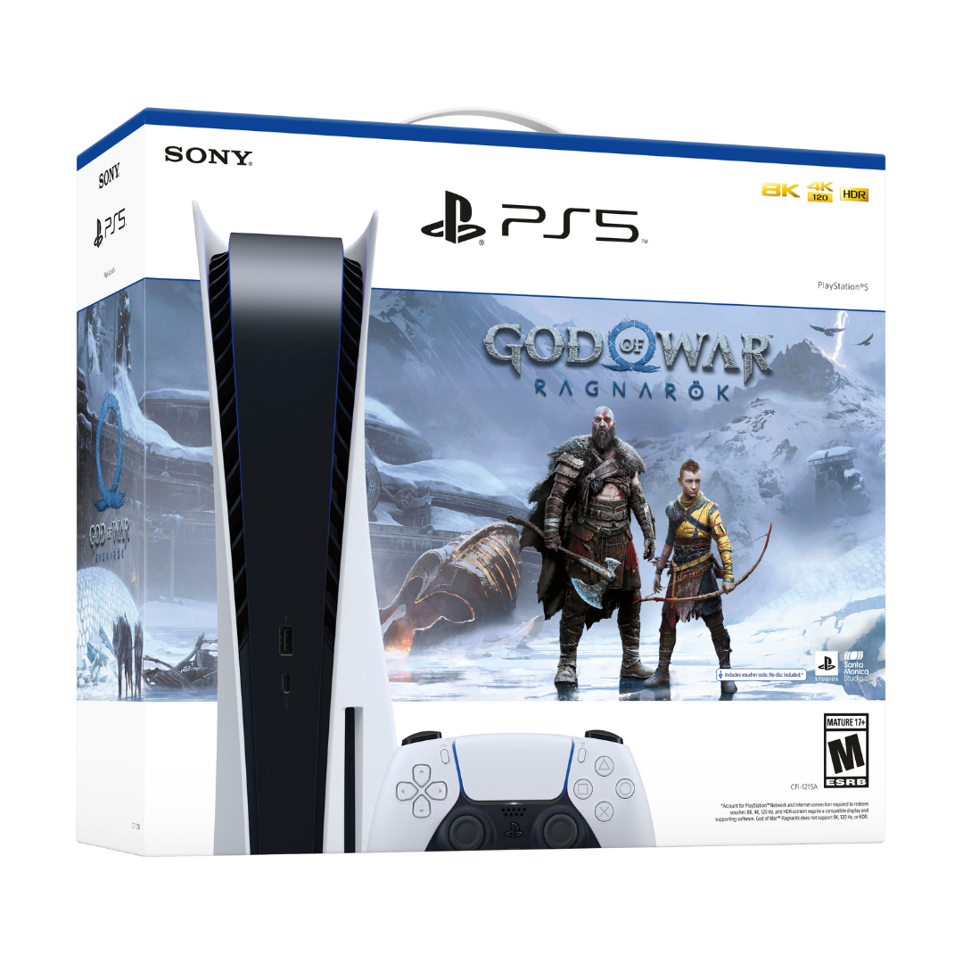 PlayStation 5 Console – God of War Ragnarök Bundle