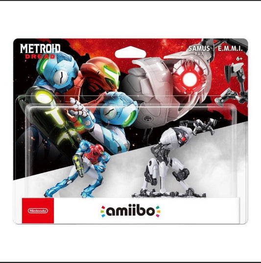 Samus and E.M.M.I amiibo 2-Pack - Metroid Dread
