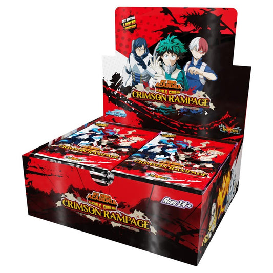 Image of My Hero Academia CCG: CR: Series 2 Booster Display from the brand Jasco Games with the barcode 860006917173.