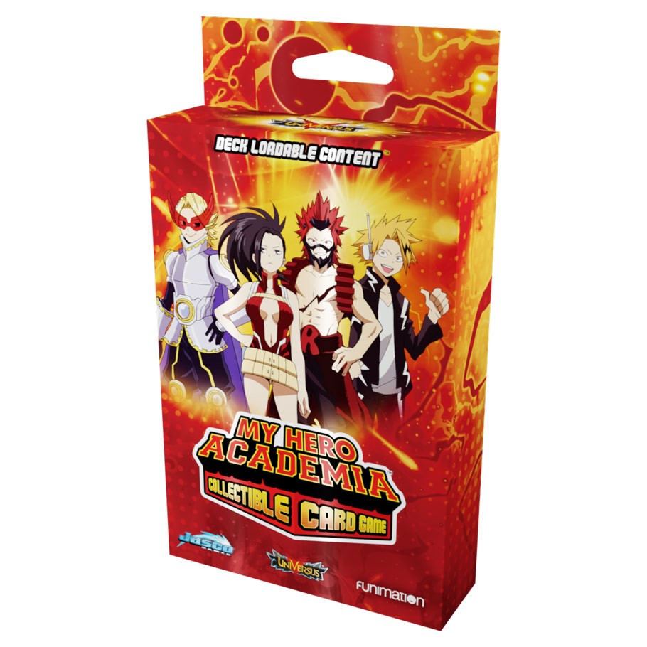 Image of My Hero Academia CCG: CR: Deck-Loadable Content S2 from the brand Jasco Games with the barcode 860006917166.