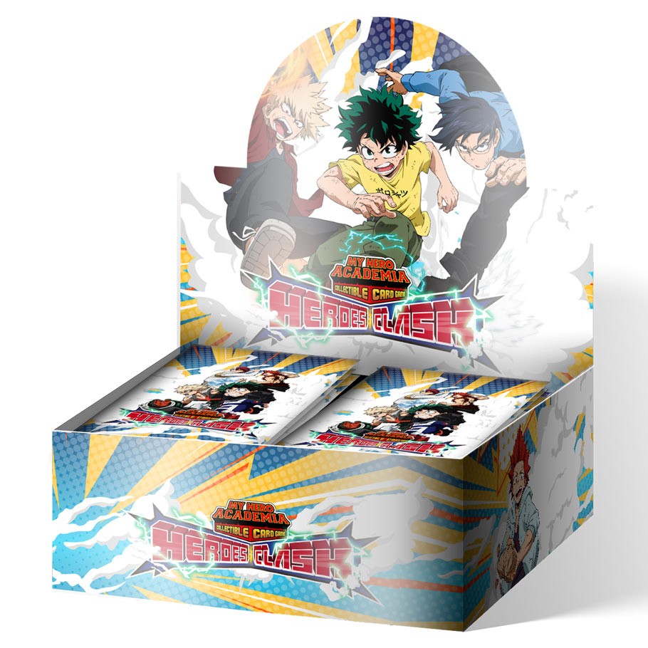 Image of My Hero Academia CCG: HC: Series 3 Booster Display 1E from the brand Jasco Games with the barcode 850034738055.
