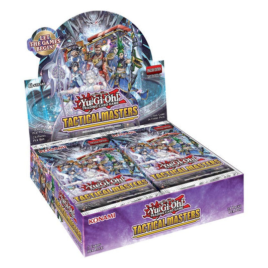 Image of Yu-Gi-Oh: Tactical Masters Booster Display from the brand Konami Digital Entertainment with the barcode 083717857587.