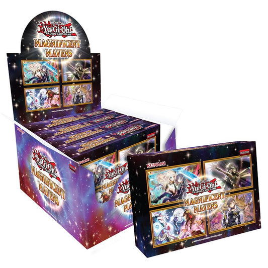 Image of Yu-Gi-Oh: Magnificent Mavens Display from the brand Konami Digital Entertainment with the barcode 083717858188.