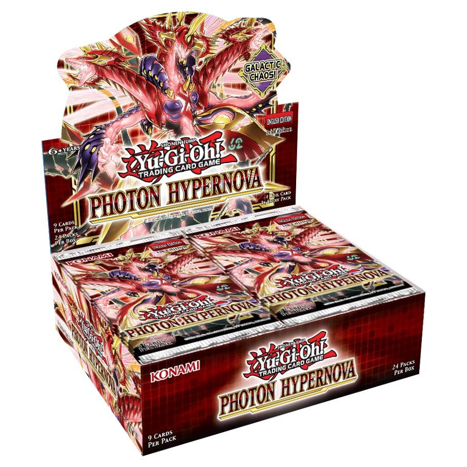 Image of Yu-Gi-Oh: Photon Hypernova Booster Display from the brand Konami Digital Entertainment with the barcode 083717858898.