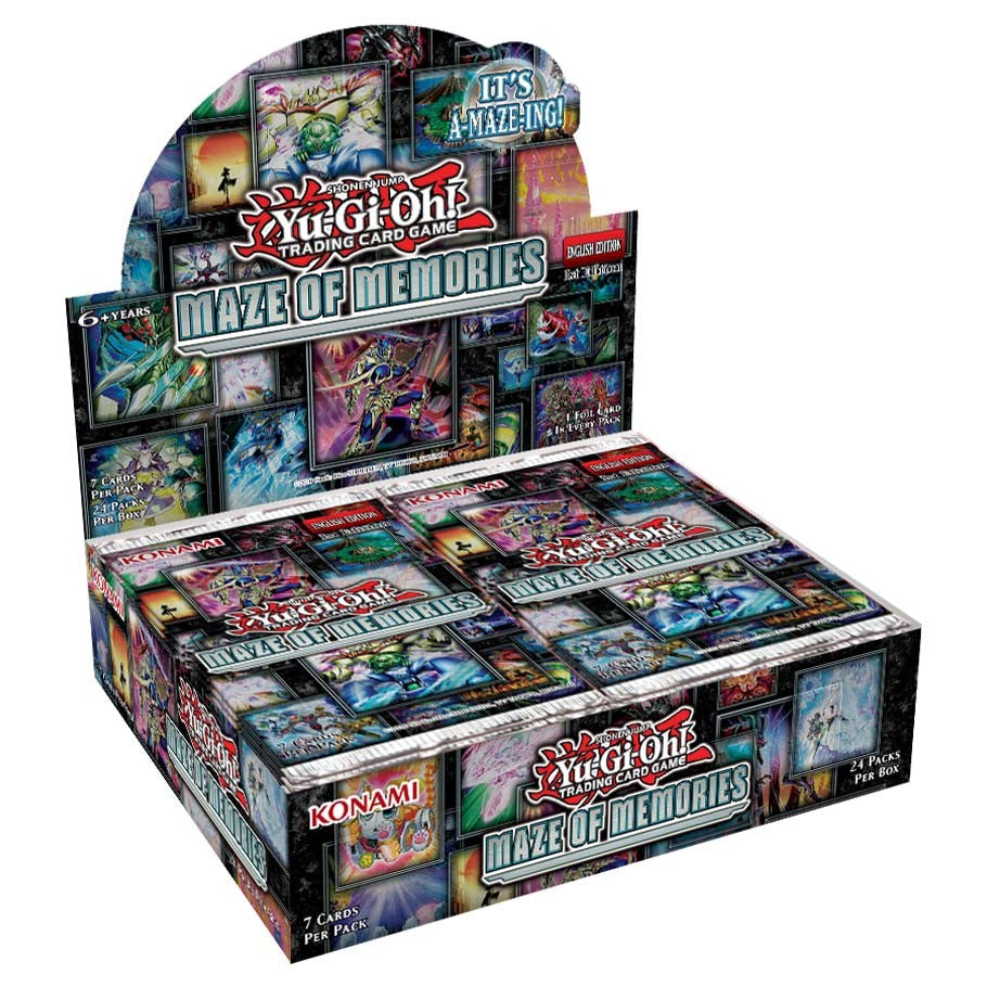 Image of Yu-Gi-Oh: Maze of Memories Booster Display from the brand Konami Digital Entertainment with the barcode 083717860020.
