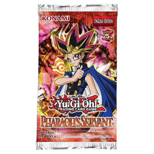 Image of Pre Order Yu-Gi-Oh: Pharaoh's Servant 25th Anv Booster Display from the brand Konami Digital Entertainment with the barcode 083717860594.