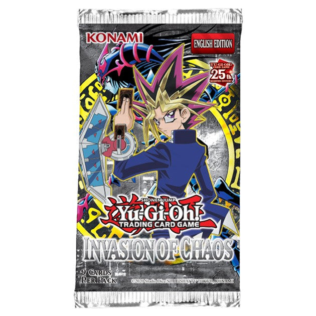 Image of Pre Order Yu-Gi-Oh: Invasion of Chaos 25th Anv Booster Display from the brand Konami Digital Entertainment with the barcode 083717860617.